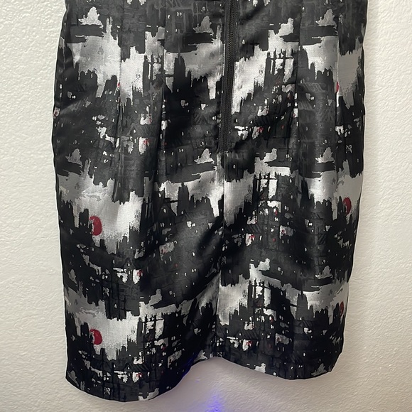 MICHAEL KORS Dress | Black & Gray | Size 4 - Picture 3 of 10